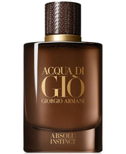 Load image into Gallery viewer, acqua di gio absolu instinct armani giorgio armani 2.5oz  eau de parfum for mans - alwaysspecialgifts.com