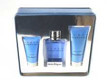 Load image into Gallery viewer, Acqua Essenziale by Salvatore Ferragamo for Men gift set 3pcs eau de toilette 3.4oz 100ml -alwaysspecialgifts.com