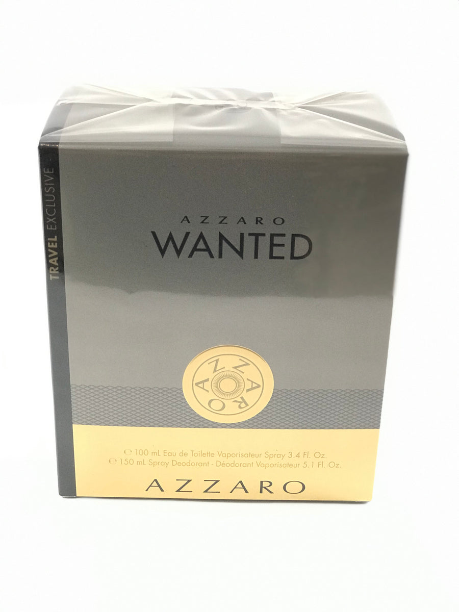 Hotellet Nat sted Hylde Azzaro WANTED Travel Exclusive set 2 pcs Eau de Toilette 3.4oz – always  special perfumes & gifts