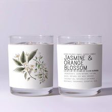 Load image into Gallery viewer, jasmine and orange blossom just bee soy wax candles - alwaysspecialgifts.com