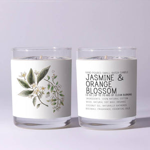 jasmine and orange blossom just bee soy wax candles - alwaysspecialgifts.com
