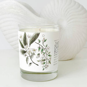 jasmine and orange blossom just bee soy wax candles - alwaysspecialgifts.com