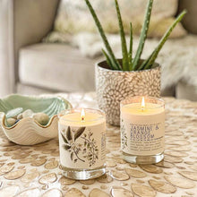 Load image into Gallery viewer, jasmine and orange blossom just bee soy wax candles - alwaysspecialgifts.com