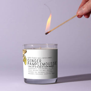 ginger pamplemousse just bee soy wax candles - alwaysspecialgifts.com