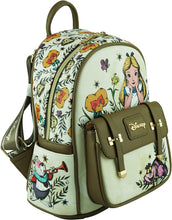 Load image into Gallery viewer, Disney Alice in Wonderland 11&quot; Vegan Leather Fashion Mini Backpack