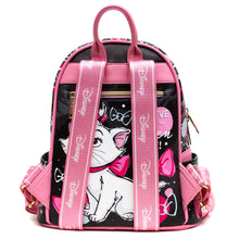 Load image into Gallery viewer, disney the aristocats marie + friends 11-inch vegan leather mini backpack - alwaysspecialgifts.com