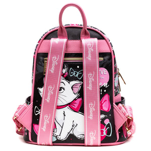 disney the aristocats marie + friends 11-inch vegan leather mini backpack - alwaysspecialgifts.com