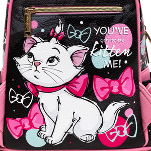 disney the aristocats marie + friends 11-inch vegan leather mini backpack - alwaysspecialgifts.com