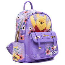 Load image into Gallery viewer, winnie the pooh - winnie + friends wondapop 11&quot; vegan leather fashion mini backpack - alwaysspecialgifts.com