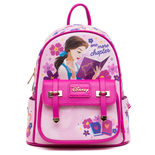 beauty & the beast belle wondapop 11' vegan leather fashion mini backpack - alwaysspecialgifts.com