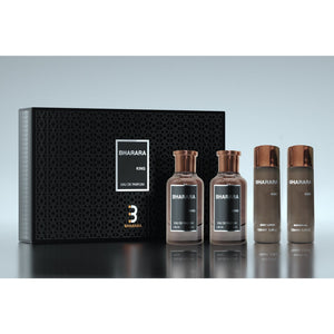 bharara king 4pcs gift set eau de parfum for men - alwaysspecialgifts.com