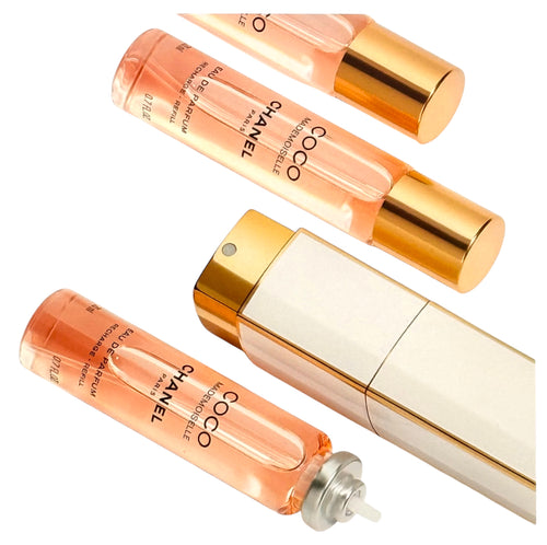 coco mademoiselle chanel eau de parfum twist and spray 3pcs set - alwaysspecialgifts.com