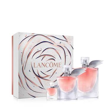 le vie est belle by lancome  3pcs gift set edp 3.4oz , edp 1.ooz , edp .014 - alwaysspecialgifts.com