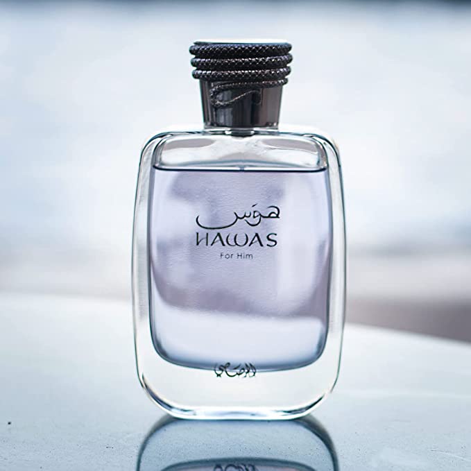 hawas for him by rasasi eau de parfum for mens 3.4oz - alwaysspecialgifts.com 