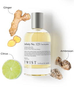 infinity no 123 by twist eau de parfum 3.4oz for mens - alwaysspecialgifts.com