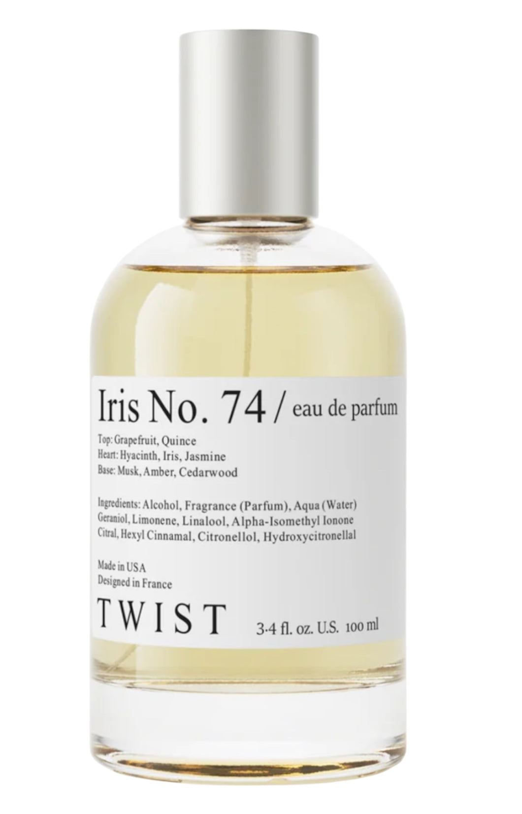 iris no 74 by twist eau de parfum 3.4oz for womans - alwaysspecialgifts.com