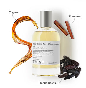 drunk in luxe no 120 by twist eau de parfum 3.4oz unisex for men and women - alwaysspecialgifts.com