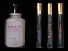Load image into Gallery viewer, sangria saffron michael malul 4pcs gift set for womans eau de parfum 3.4oz - alwaysspecialgifts.com