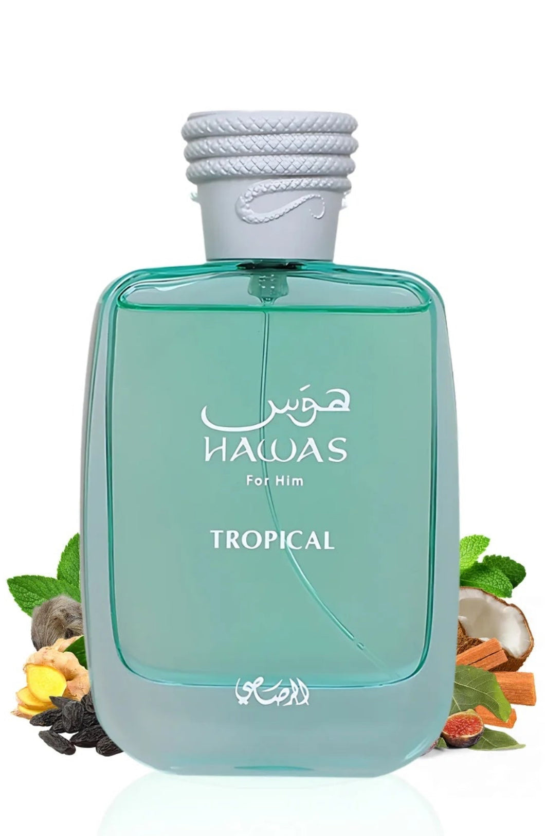 hawas tropical for him by rasasi eau de parfum 3.4oz - alwaysspecialgifts.com
