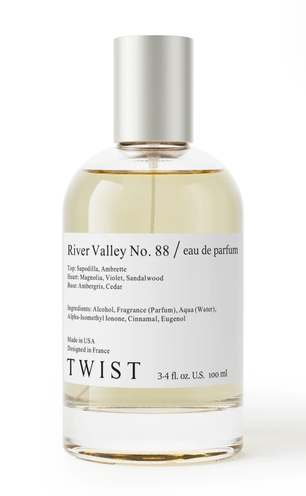 river valley no 88 twist  eau de parfum 3.4oz unisex man and woman - alwaysspecialgifts.com