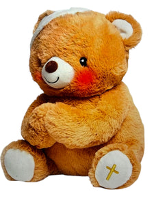 paws for prayer bear religious soft kids plush toy - alwaysspecialgifts.com