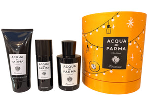 acqua di parma colonia essenza eau de cologne for mens 3pcs gift set - alwaysspecialgifts.com