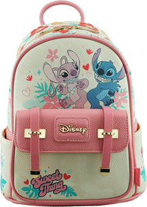 disney angel and stich wonda pop vegan leather mini backpack - alwaysspecialgifts.com