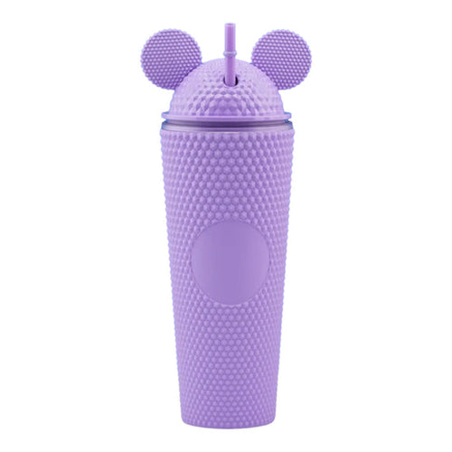 mickey studded tumbler 24oz lavender cup - alwaysspecialgifts.com