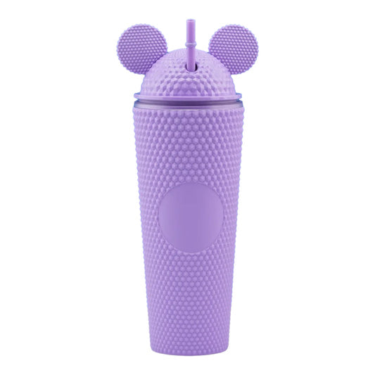 mickey studded tumbler 24oz lavender cup - alwaysspecialgifts.com