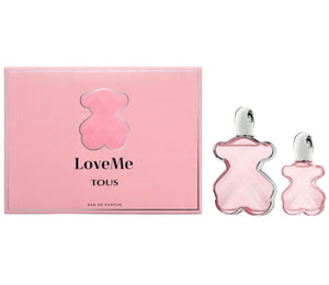 loveme tous 2pcs gifts set eau de parfum 3.3oz for womens - alwaysspecialgifts.com