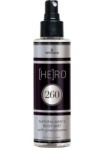 sensuva hero 260 natural mens body mist with pheromones 4.2oz - alwaysspecialgifts.com