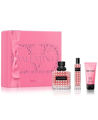 valentino donna born in roma 3pcs gift set for woman- alwaysspecialgifts.com