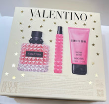 Load image into Gallery viewer, valentino donna born in roma 3pcs gift set eau  de parfum 3.4oz  for woman- alwaysspecialgifts.com