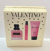 Load image into Gallery viewer, valentino donna born in roma 3pcs gift set eau  de parfum 3.4oz  for woman- alwaysspecialgifts.com