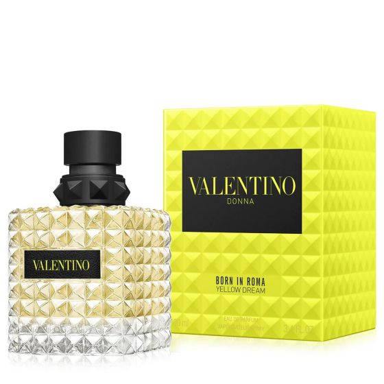valentino donna born in roma yellow dream eau de parfum 3.4oz - alwaysspecialgifts.com