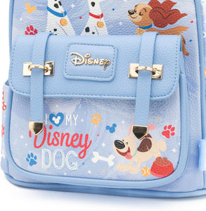 disney dogs wonda pop vegan leather fashion mini backpack - alwaysspecialgifts.com 