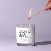 Load image into Gallery viewer, jasmine and orange blossom just bee soy wax candles - alwaysspecialgifts.com