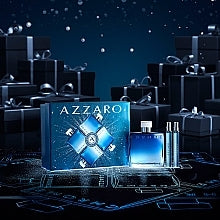 Load image into Gallery viewer, azzaro chrome 3pcs gift set eau de parfum 3.38oz for mens - alwaysspecialgifts.com