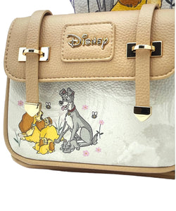 disney lady and the tramp 11'' wonda pop vegan leather fashion mini backpack - alwaysspecialgifts.com
