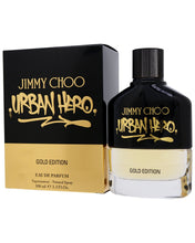 Load image into Gallery viewer, jimmy choo urban hero gold edition eau de parfum for men 3.3oz - alwaysspecialgifts.com