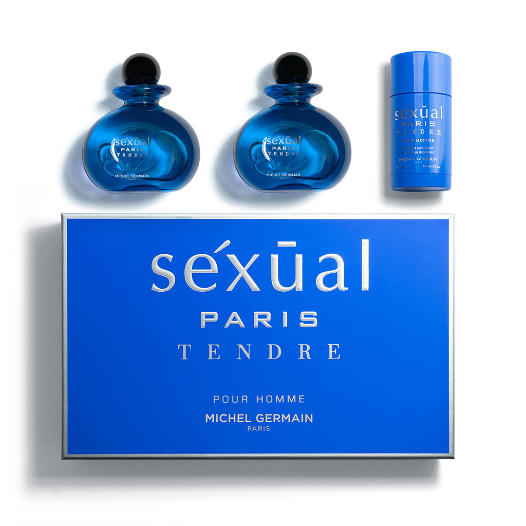 sexual paris tendre pour homme michel germain 3pcs gift set for mens - alwaysspecialgifts.com