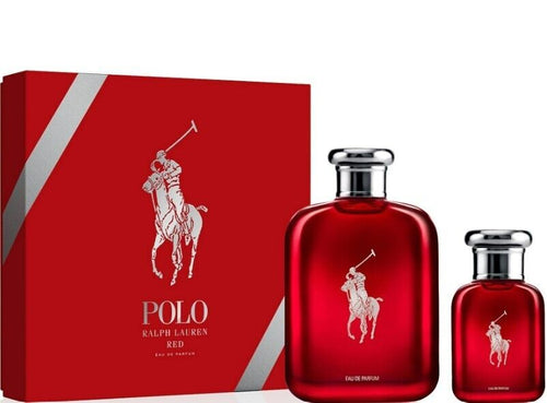 polo red ralph lauren 2pcs gift set eau de parfum 4.2oz for mens - alwaysspecialgifts.com