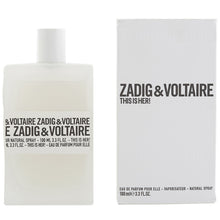 Load image into Gallery viewer, zadig &amp; voltaire this is her eau de parfum 3,3oz for woman - alwaysspecialgifts.com
