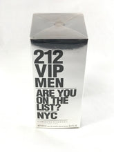 Load image into Gallery viewer, 212 vip men are you on the list ? nyc carolina herrera  eau de toilette 3.4oz 100ml- alwaysspecial gifts.com