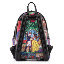 Load image into Gallery viewer, loungefly disney princess castle series belle mini backpack - alwaysspecialgifts.com