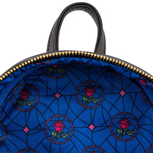 Load image into Gallery viewer, loungefly disney princess castle series belle mini backpack - alwaysspecialgifts.com