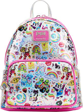 Load image into Gallery viewer, loungefly lisa frank iridescent mini backpack - alwaysspecialgifts.com 