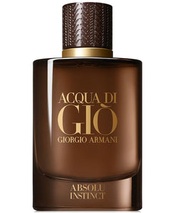 acqua di gio absolu instinct armani giorgio armani 2.5oz  eau de parfum for mans - alwaysspecialgifts.com