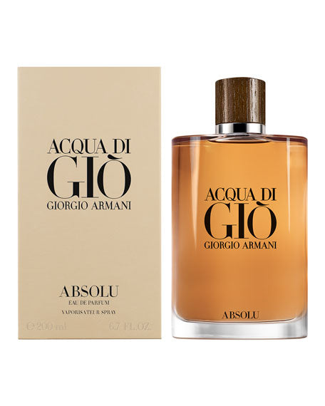 Acqua Di Gio ABSOLU Giorgio Armani Eau de Parfum 4.2oz, Men's Cologne –  always special perfumes & gifts