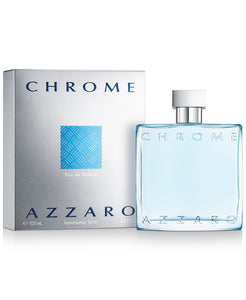 azzaro chrome eau de toilette for men - alwaysspecialgifts.com